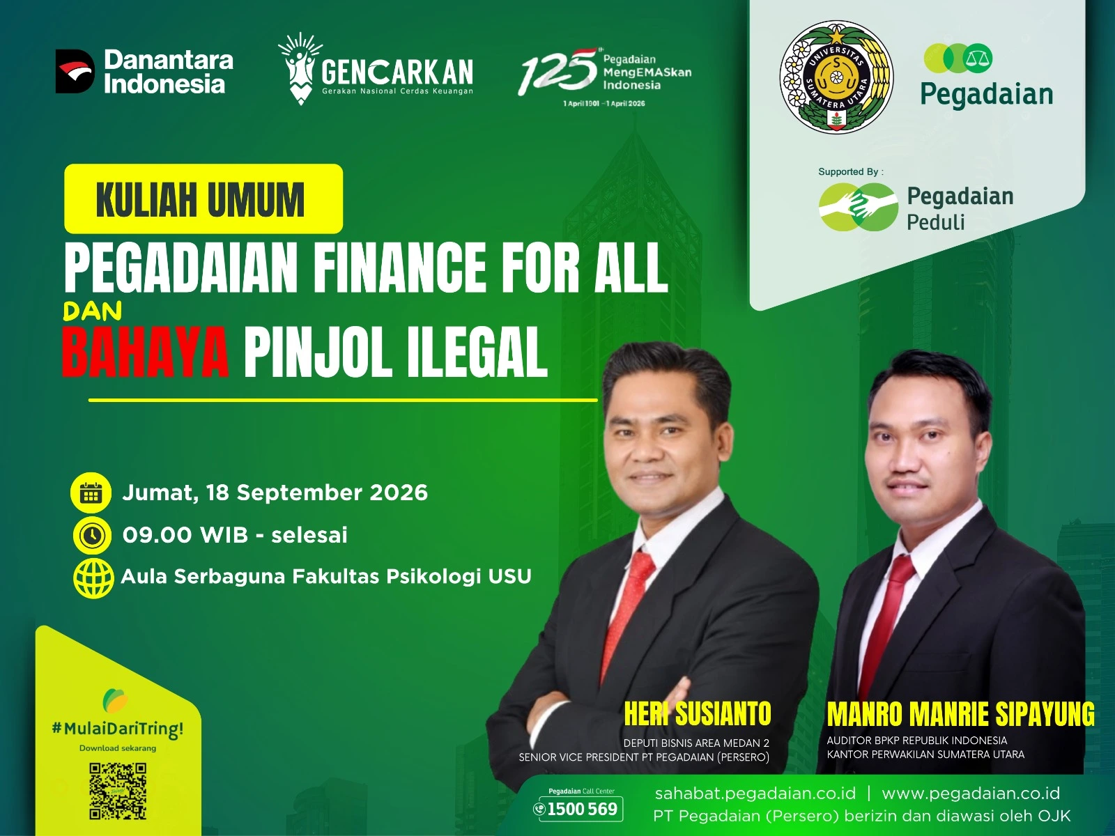 Pegadaian Finance for All dan Bahaya Pinjol Ilegal